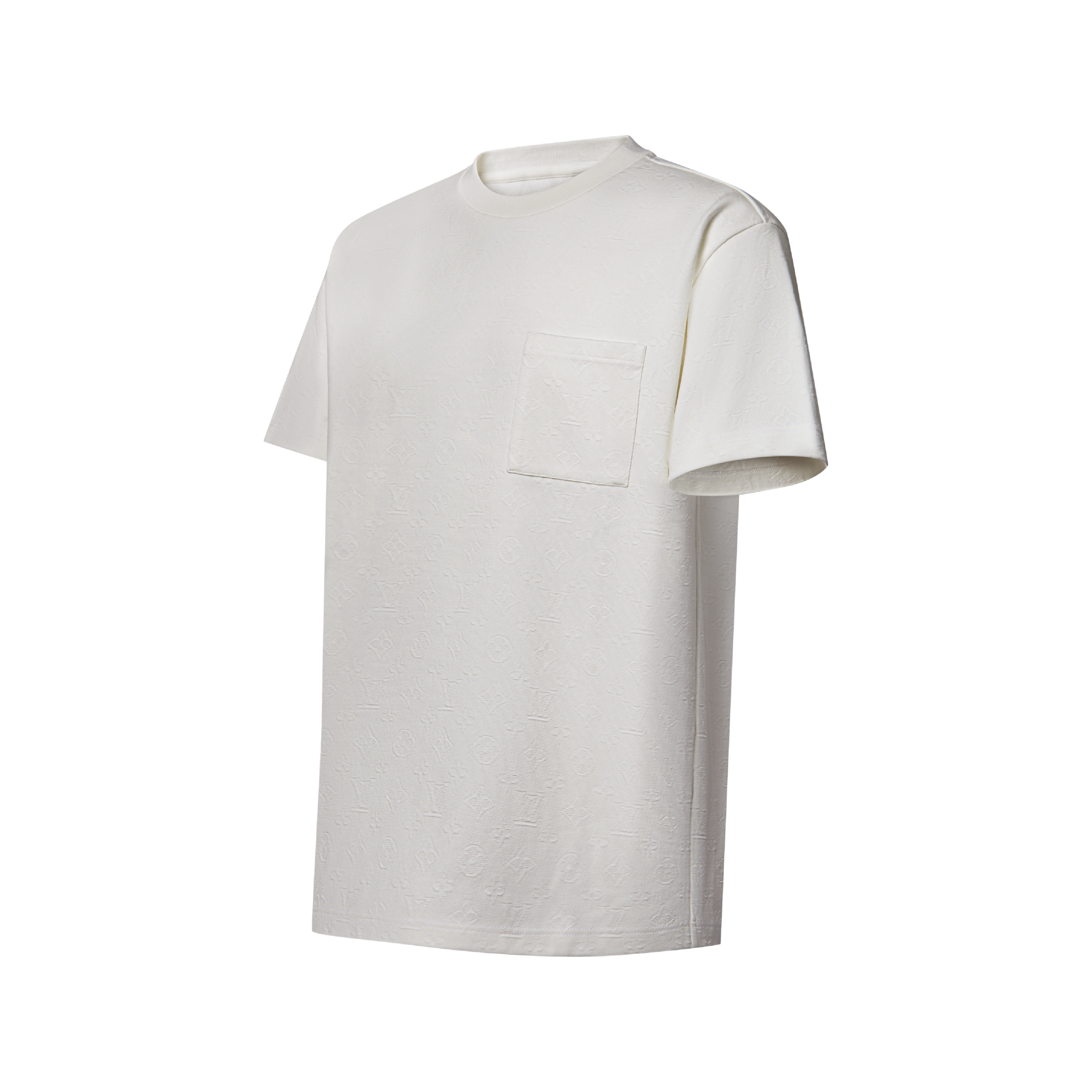Monogram Pique T-shirt - Luxury Ready to Wear - 1AJVS3 White